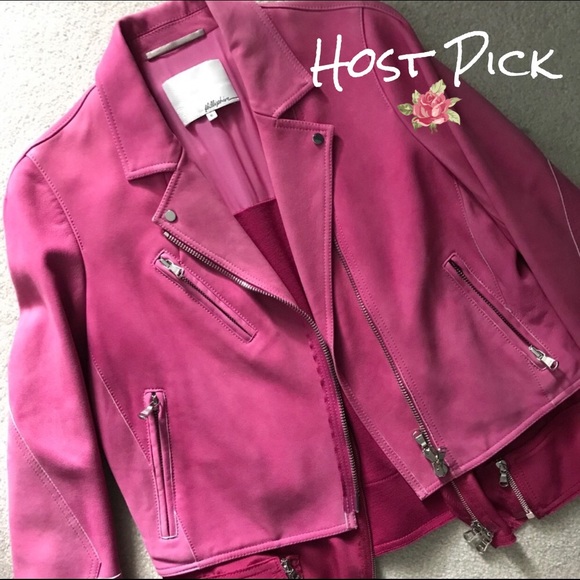 3.1 Phillip Lim Jackets & Blazers - 3.1 Phillip Lim pink leather jacket